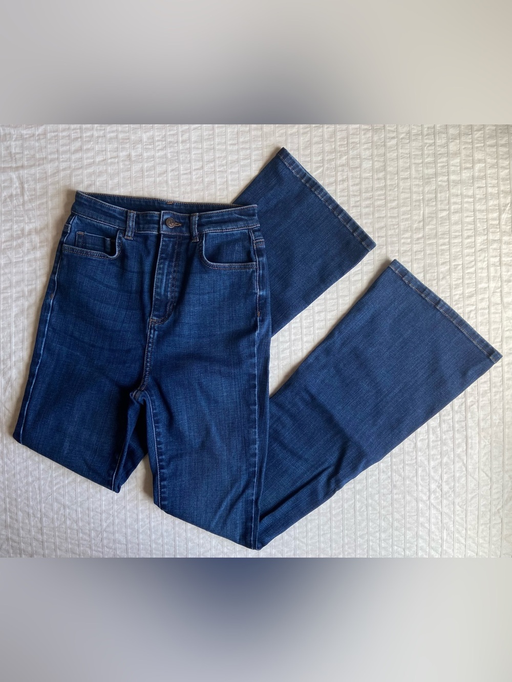 Tailor Made Ultra High Rise Flare Jeans